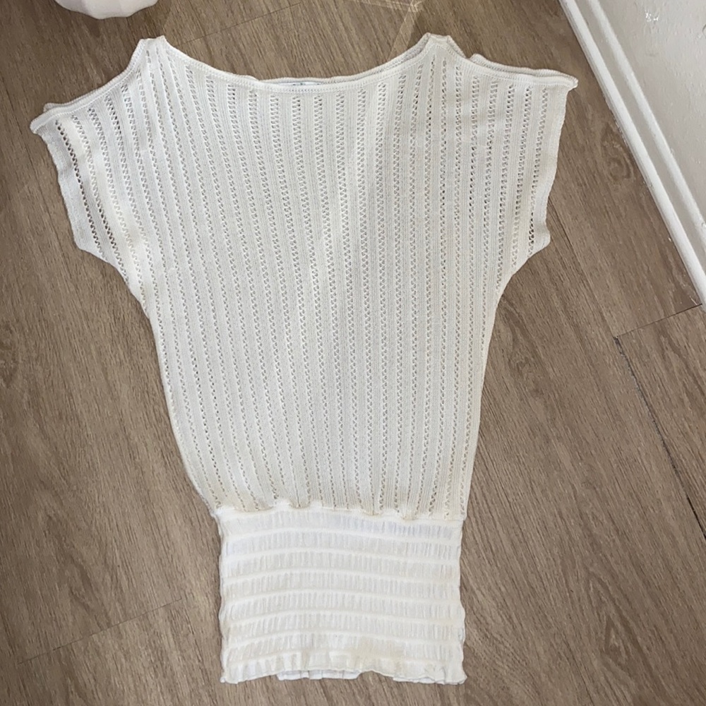 Cute knit shirt dress